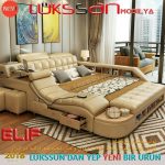 تخت خواب لاکچری و آپشندار لوکسان