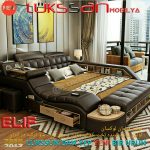 تخت خواب لاکچری و آپشندار لوکسان